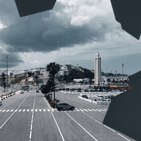 Arriving in Tangier city by ferry. Photo © Karethe Linaae